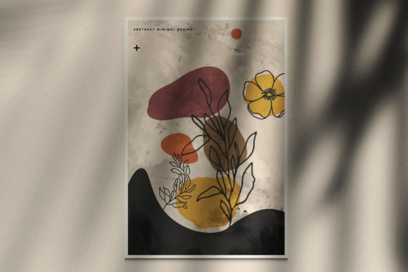 Download Minimalist Abstract Botanical Background - Premium Bundle